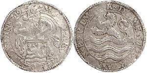1 Daalder Республика Соединённых провинций (1581 - 1795) Серебро 