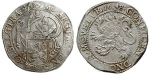 1 Daalder 荷兰王国 / 荷兰王国 (傀儡国) (1806 - 1810) 銀 