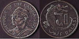 1 Dalasi Gambia (1965 - )  