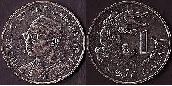 1 Dalasi Гамбія (1965 - )  