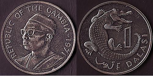 1 Dalasi Гамбія (1965 - )  