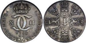 1 Daler Suède Argent 