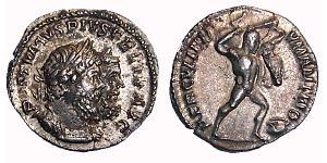 1 Denario Impero delle Gallie (260-274) Argento Postumo (260-268)