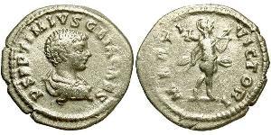 1 Denario Impero romano (27BC-395) Argento Geta (189-211)