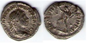 1 Denario Impero romano (27BC-395) Argento Eliogabalo (203-222)