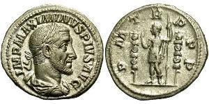1 Denario Impero romano (27BC-395) Argento Massimino I (173-238)