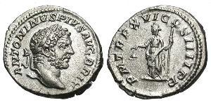 1 Denario Impero romano (27BC-395) Argento Caracalla (188-217)