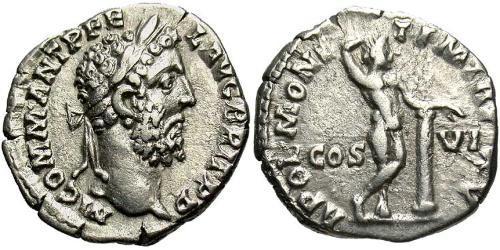 1 Denario Impero romano (27BC-395) Argento Commodo (161-192)