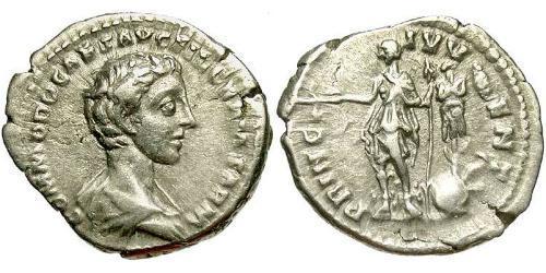 1 Denario Impero romano (27BC-395) Argento Commodo (161-192)
