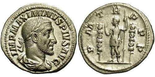 1 Denario Impero romano (27BC-395) Argento Massimino I (173-238)