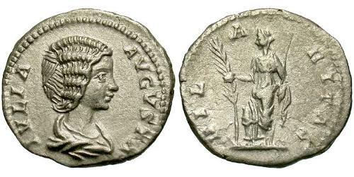 1 Denario Impero romano (27BC-395) Argento Giulia Domna (?-217)