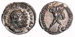 1 Denario Imperio Galo (260-274) Plata Postumo (260-268)