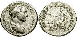 1 Denario Imperio romano (27BC-395) Plata Trajano (53-117)