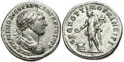1 Denario Imperio romano (27BC-395) Plata Trajano (53-117)