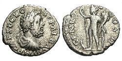 1 Denario Imperio romano (27BC-395) Plata Clodio Albino (150-197)