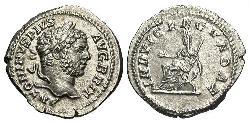 1 Denario Imperio romano (27BC-395) Plata Caracalla (188-217)