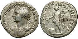1 Denario Imperio romano (27BC-395) Plata Trajano (53-117)