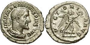 1 Denario Imperio romano (27BC-395) Plata Maximinus I (173-238)
