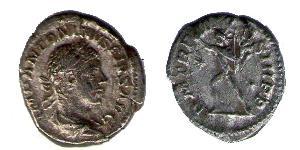 1 Denario Imperio romano (27BC-395) Plata Heliogábalo (203-222)