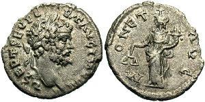 1 Denario Imperio romano (27BC-395) Plata Septimio Severo (145- 211)