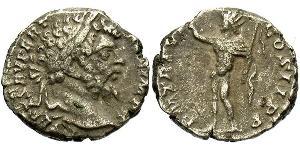 1 Denario Imperio romano (27BC-395) Plata Septimio Severo (145- 211)