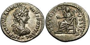 1 Denario Imperio romano (27BC-395) Plata Caracalla (188-217)