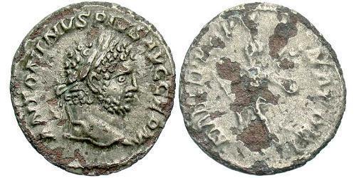 1 Denario Imperio romano (27BC-395) Plata Caracalla (188-217)