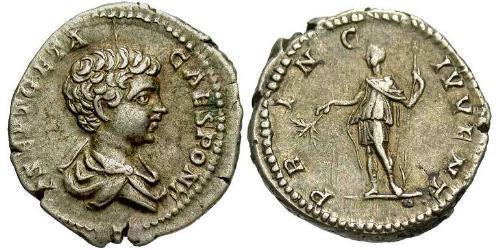 1 Denario Imperio romano (27BC-395) Plata Geta (189-211)