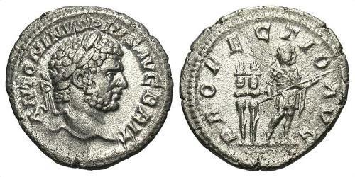 1 Denario Imperio romano (27BC-395) Plata Caracalla (188-217)