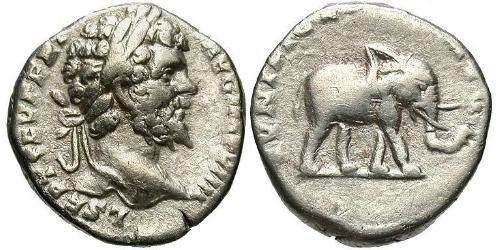 1 Denario Imperio romano (27BC-395) Plata Septimio Severo (145- 211)