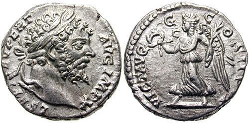 1 Denario Imperio romano (27BC-395) Plata Septimio Severo (145- 211)