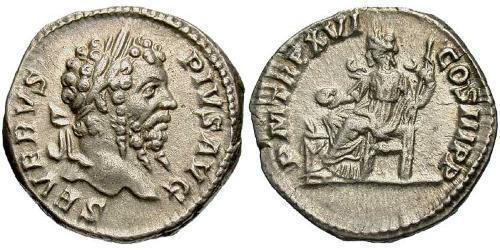1 Denario Imperio romano (27BC-395) Plata Septimio Severo (145- 211)