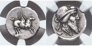 1 Denario República romana (509BC-27BC) Plata 