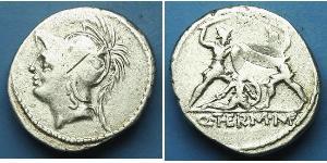 1 Denario República romana (509BC-27BC) Plata 