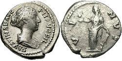 1 Denarius Römische Kaiserzeit (27BC-395) Silber Faustina II (130-175)