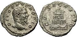 1 Denarius Römische Kaiserzeit (27BC-395) Silber Septimius Severus (145- 211)