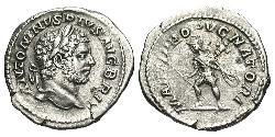 1 Denarius Römische Kaiserzeit (27BC-395) Silber Caracalla (188-217)