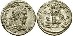 1 Denarius Römische Kaiserzeit (27BC-395) Silber Septimius Severus (145- 211)