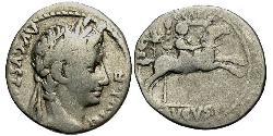 1 Denarius Römische Kaiserzeit (27BC-395) Silber Augustus (63BC- 14) 