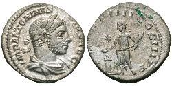 1 Denarius Römische Kaiserzeit (27BC-395) Silber Elagabal (203-222)