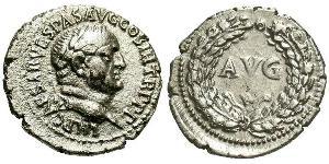 1 Denarius Römische Kaiserzeit (27BC-395) Silber Vespasian (9-79)