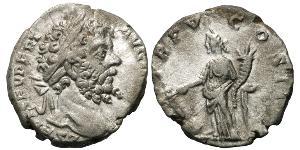 1 Denarius Römische Kaiserzeit (27BC-395) Silber Septimius Severus (145- 211)
