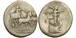 1 Denarius Römische Kaiserzeit (27BC-395) Silber Augustus (63BC- 14) 