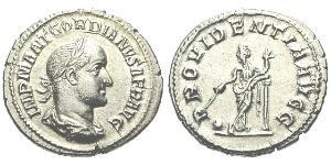 1 Denarius Römische Kaiserzeit (27BC-395) Silber Gordian II (192-238)