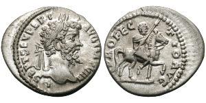 1 Denarius Römische Kaiserzeit (27BC-395) Silber Septimius Severus (145- 211)