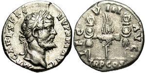 1 Denarius Römische Kaiserzeit (27BC-395) Silber Septimius Severus (145- 211)