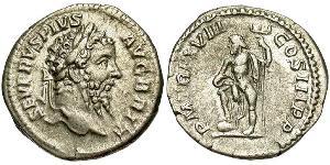 1 Denarius Römische Kaiserzeit (27BC-395) Silber Septimius Severus (145- 211)