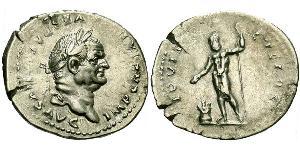 1 Denarius Römische Kaiserzeit (27BC-395) Silber Vespasian (9-79)