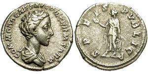 1 Denarius Römische Kaiserzeit (27BC-395) Silber Commodus  (161-192)