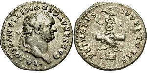 1 Denarius Römische Kaiserzeit (27BC-395) Silber Vespasian (9-79)